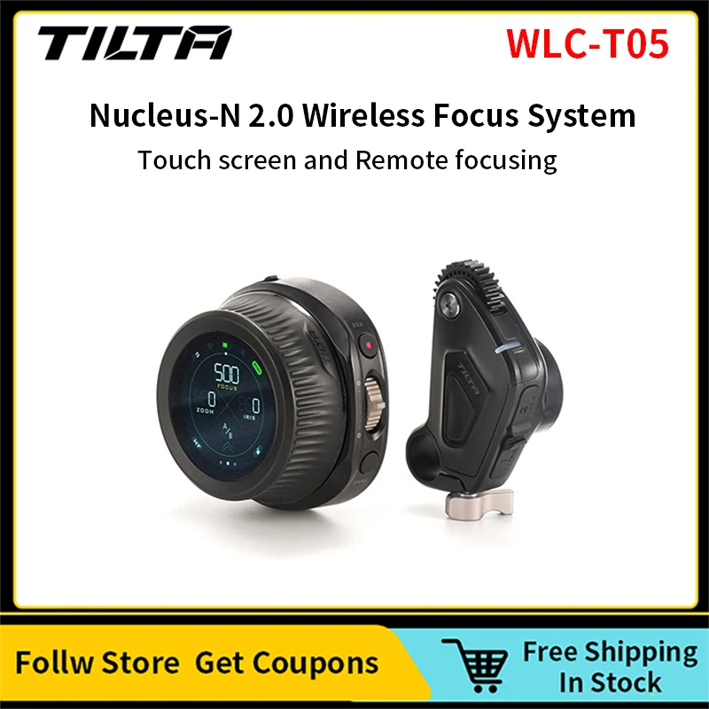 Tilta Wlc-T05 Nucleus-N 2.0 Sistema Di Controllo Dell'Obiettivo Wireless Nucleus Nano Ii Follow Focus Per Motore Rs E Nucleus-M