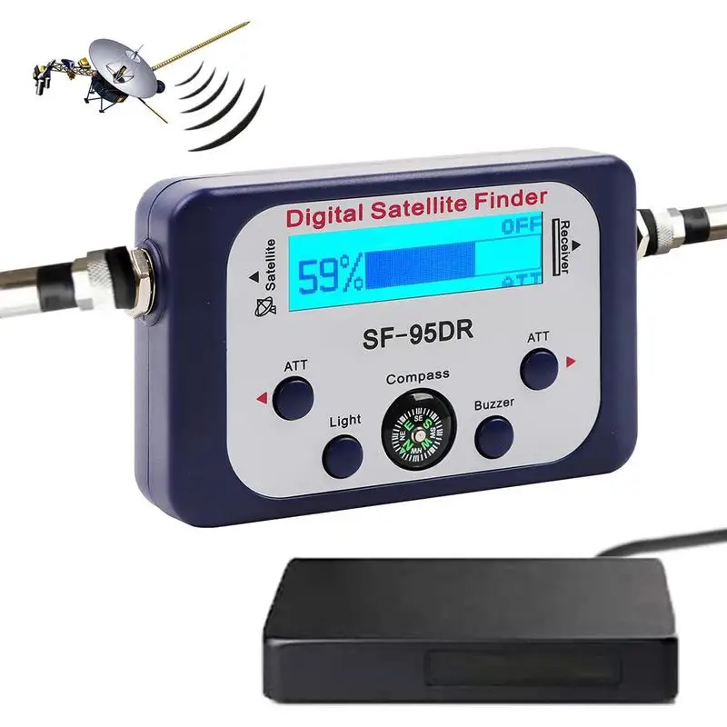 Sat Finder Satellite Digital Sat Meter Digitale Per Rete Dish Campeggio Sat Signal Finders Per Display Grafico Lcd Di Rete Dish
