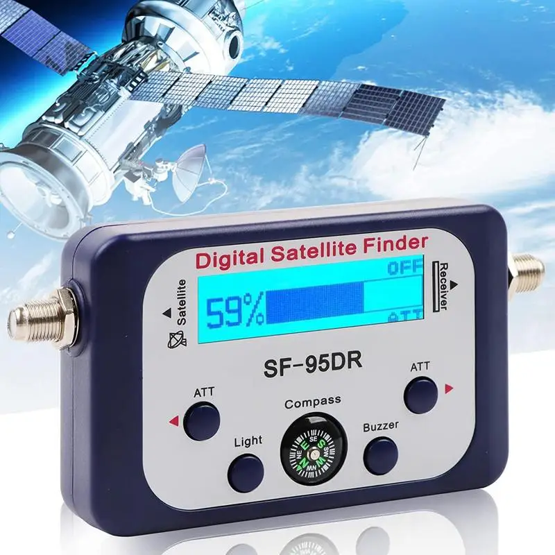 Rilevatore Satellitare Digitale Per Il Campeggio |