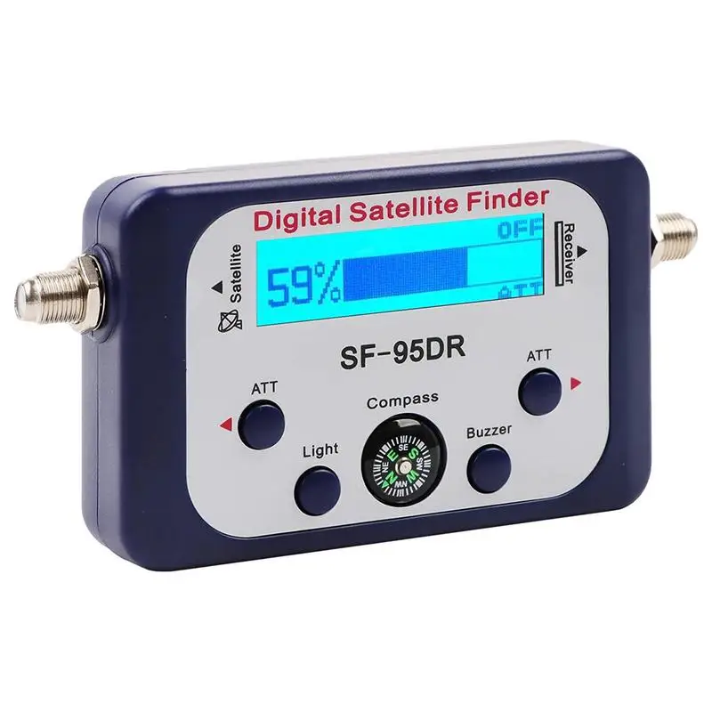 Digital Satellite Signal Finder Digital Sat Meter Per Repoint Camping Sat Signal Finders Per Display Grafico Lcd Di Rete Dish