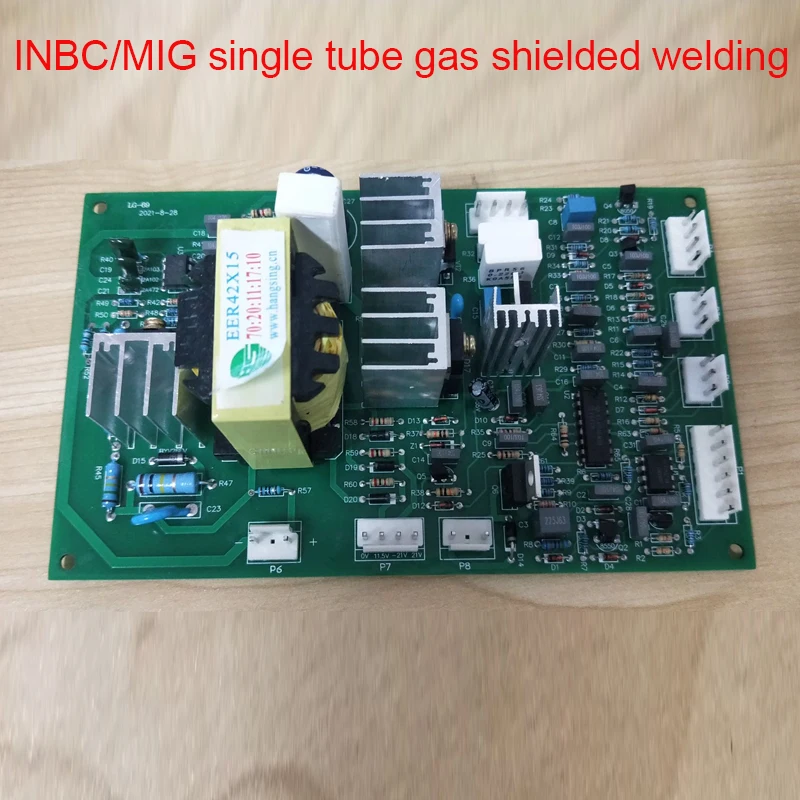 Mig/Nbc Con Alimentatore A Commutazione Ausiliaria Tubo Singolo Nbc Saldatrice A Gas Schermato Scheda Di Controllo Dell'Alimentatore Del Cavo