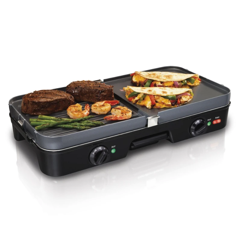 Hot Sales Yakitori Outdoor Easy Clean Cooker Tabletop Portable Korean Smokeless Heating Electric Bbq Grill Barbecue Griddle