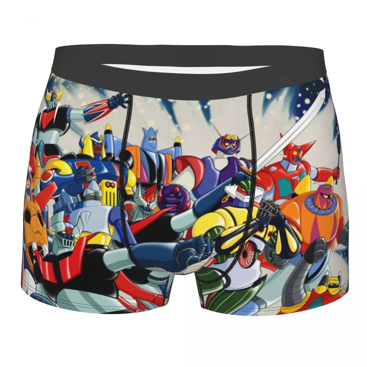 Mazinger Z Dragon Grendizer Mazinger More Hero Ufo Robot Grendizer Underpants Homme Panties Male Underwear Shorts Boxer Briefs