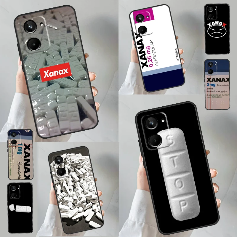 Xanax Per Realme C33 C55 C30 C31 C35 C25 C21Y C11 C15 Gt Neo 3T 2T Neo5 9 11 10 Pro Plus Case