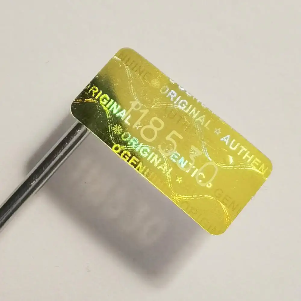 Garanzia A Prova Di Manomissione Di Sicurezza Void Etichette/Adesivi Con Ologramma Autentici Originali Originali Con Numerazione Seriale Sequenziale U