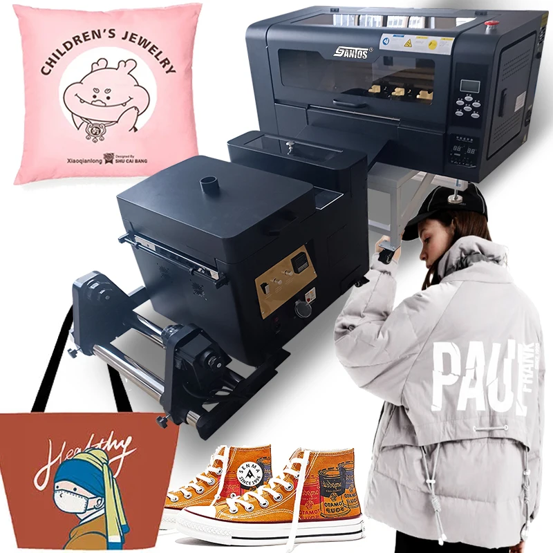 Stampante A3 Dtf Stampante Per Pellicole Per Animali Domestici T-Shirt Con Cappuccio Jersey Macchina Da Stampa Maquina Dtf Xp600 Xp600 Impresora Dtf 3