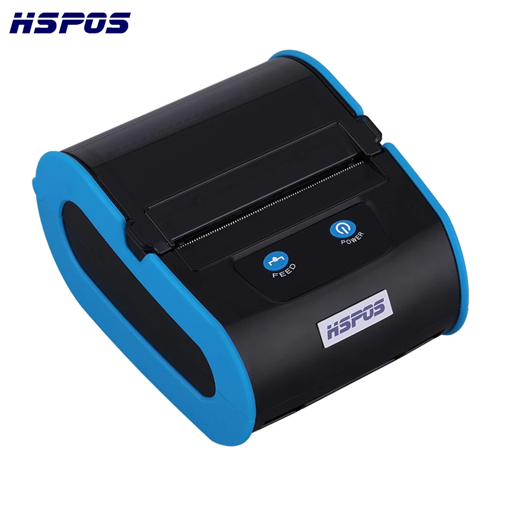 Mini Stampante Termica Portatile Da 3 Pollici 80Mm Bt Barcode Hand Multifunzionale Price Label Sticker Maker Android / Ios