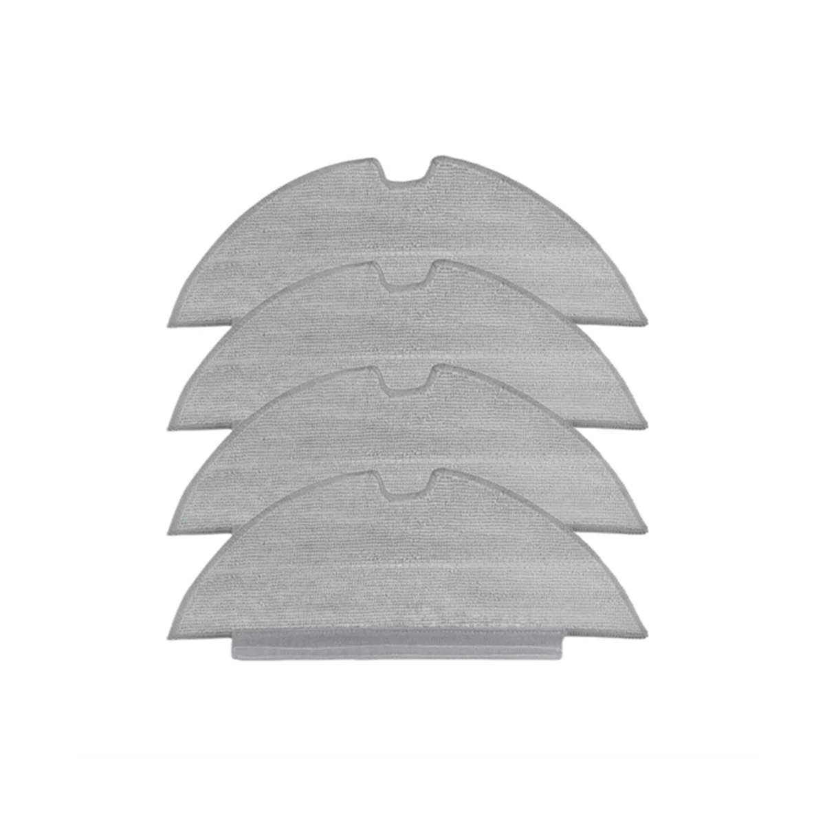 4 Pezzi Di Stracci Per Robovac L35 Hybrid/L35 Hybrid Dry And Wet Use Mop Cloths Pad Pulizia Del Pavimento