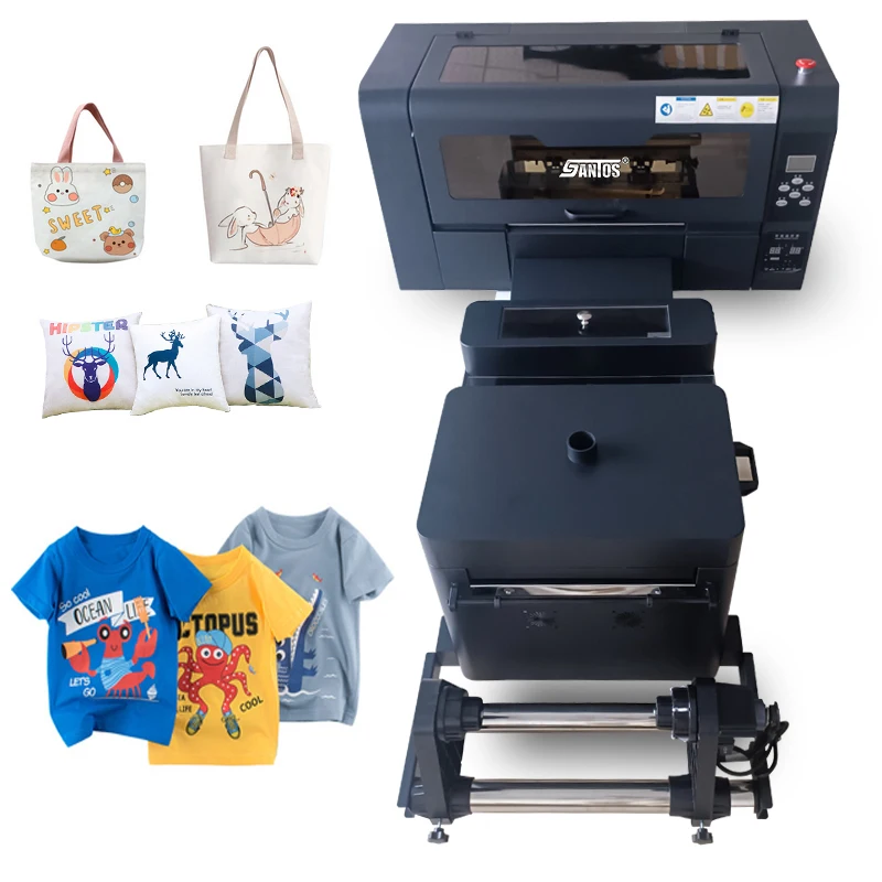 Stampante A3 Dtf Xp600 Head Dtf Printer Machine Direct To Film Machine A3 Dtf Printer Per T-Shirt Jeans Felpe Con Cappuccio