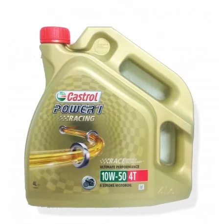 Castrol Olio Power1 Da Corsa 10W50 4T 4L