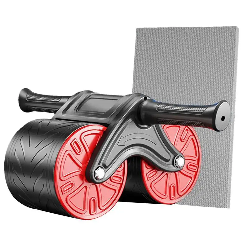 Rullo Addominale Ruota Home Gym Rimbalzo Automatico Ab Wheel Home Gym Fitness Roller Per Core Workout E Forza Addominale