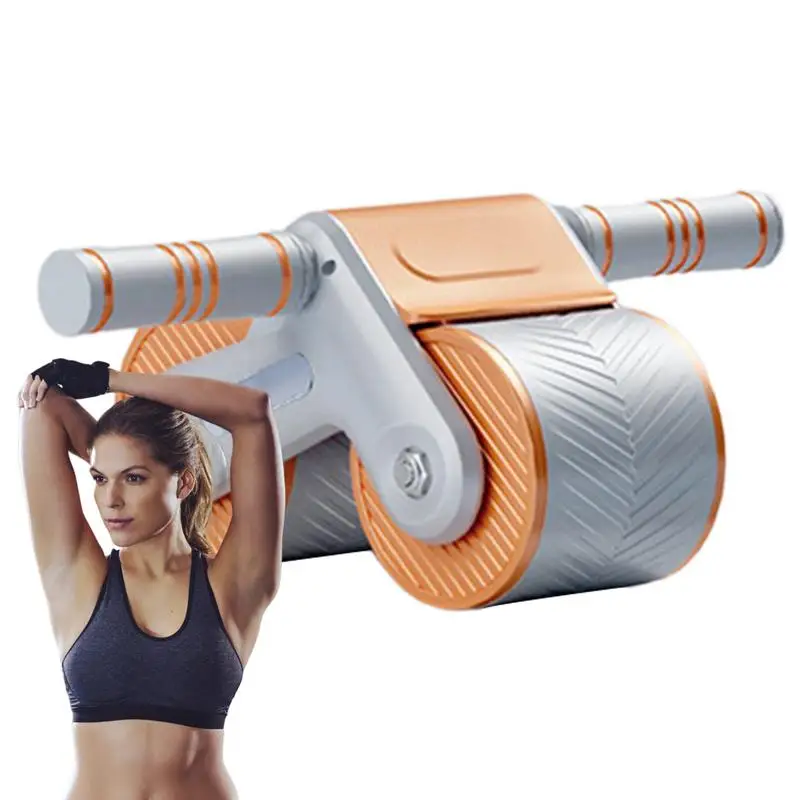 Ab Roller Wheel Automatic Rebound Ab Wheel Roller Home Gym Fitness Machine Ruote Per Esercizi Home Gym Fitness Machine For Men