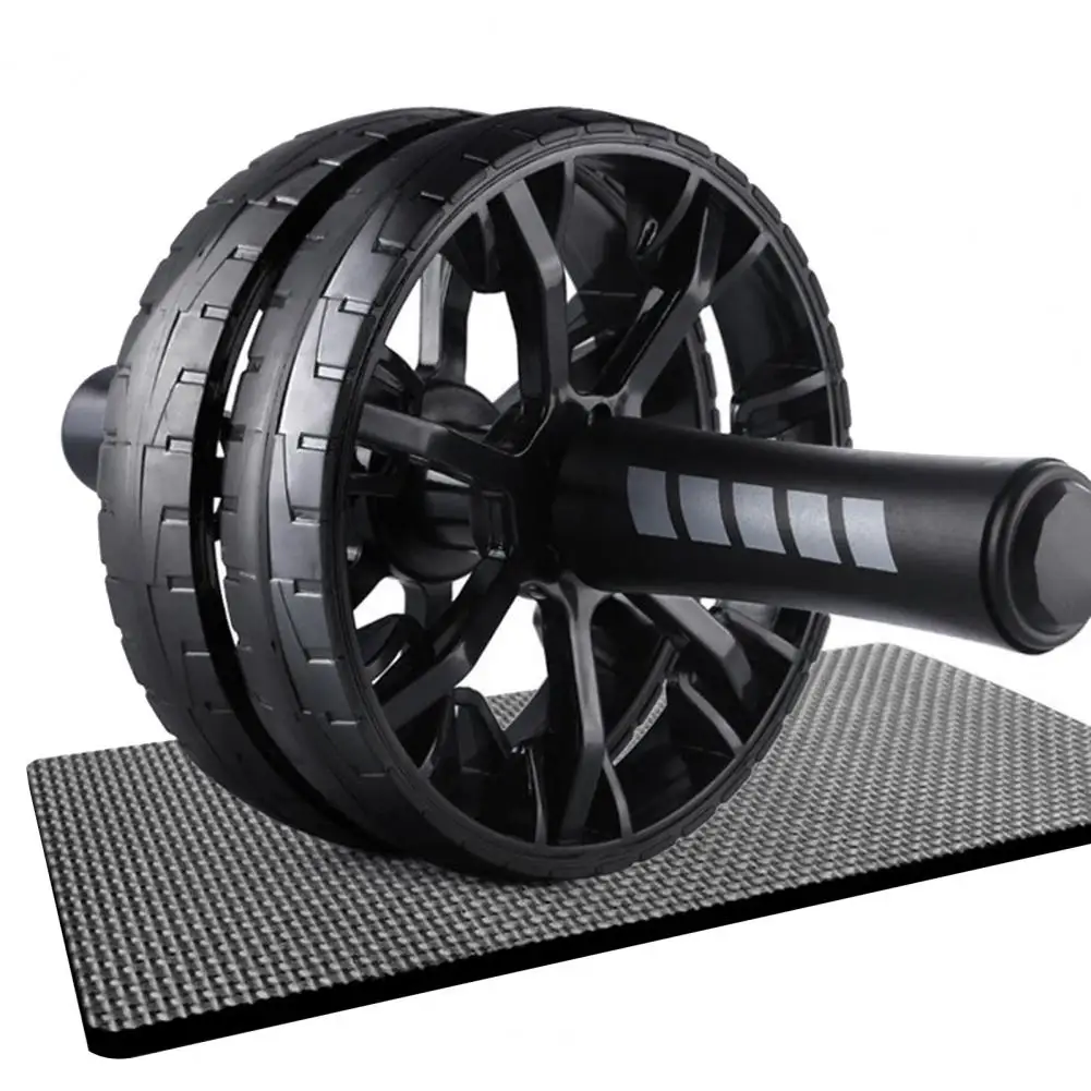 Ab Wheel Professional Con Tappetino Rullo Addominale Addensare Adulto