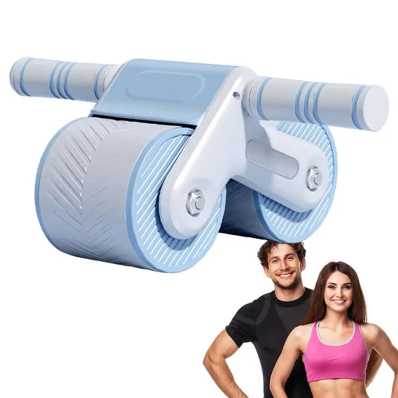 Roller Wheel Addominale Rimbalzo Automatico Ab Wheel Roller Home Gym Fitness Machine Ruote Per Esercizi Home Gym Fitness Machine Per
