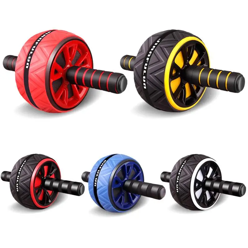 Abs Roller Core Exercise Wheel Stomaco Power Strength Training Portable Spring Back Rolling Abs Fitness Wheel Per Home Gym
