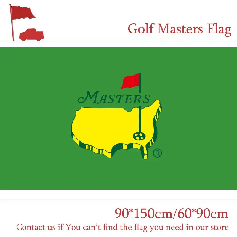 Golf Masters Bandiera 3Ftx5Ft Banner Bandiera Di Poliestere 90*150 Cm/60*90 Cm