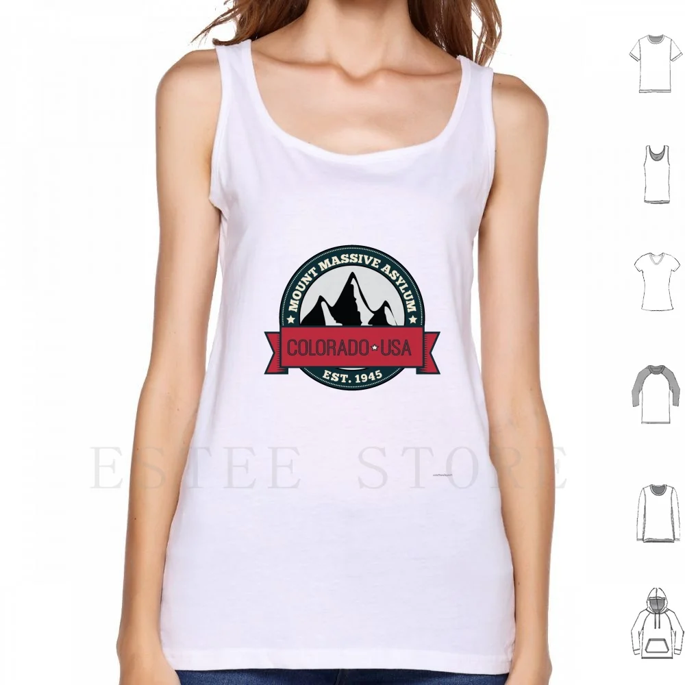 Outlast-Mount Massive Asylum Crest Canotte Gilet Senza Maniche Mount Massiccio Asilo Outlast Asy Spaventoso Colorado Usa