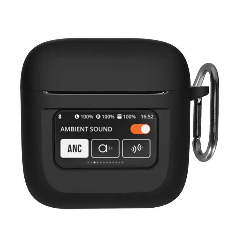 Nuova Custodia Per Jbl Tour Pro 2 Auricolari Custodia Protettiva In Silicone Morbido Protezione Anti-Smarrimento Per Jbl Tour Pro 2 Con Portachiavi