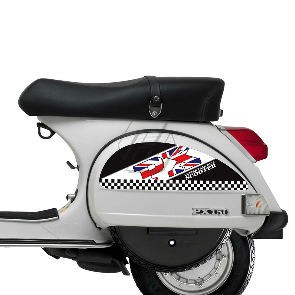 Adesivi Per Pannelli Laterali Per Moto Adatti Per Scooter Vespa Px T5-5