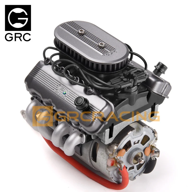 Simulazione V8 Cofano Motore Radiatore F76 Radiatore Motore Per Auto 1/10 Rc