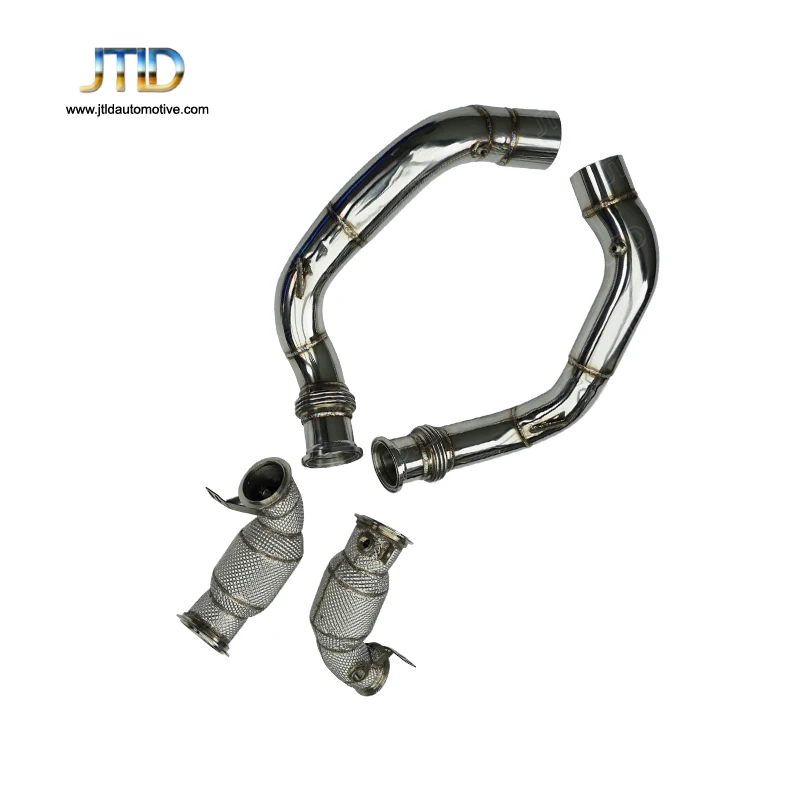 Sistema Di Scarico Ad Alte Prestazioni 304Ss Down Pipe De-Cat S63 Downpipe Per Bmw M5 Competition F90