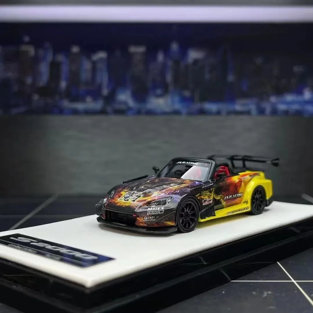 1:64 S2000 S2K Ap1 Jo'S Racing Resin Car Model Diorama Collection Miniature Carros Toys