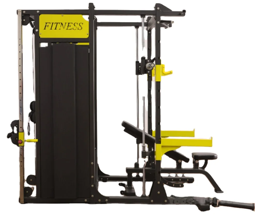 Palestra Smith Machine Squat Frame Commercial Flying Bird Gantry Frame Home Gym Allenatore Multifunzionale Attrezzature Per Il Fitness