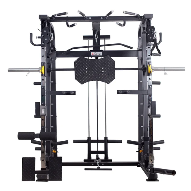 Smith Machine Trainer Completo Dispositivo Per Il Fitness Domestico Big Bird Squat Bench Push Gantry Frame