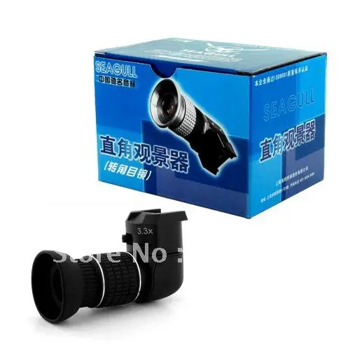 Seagull 1X-3.3X Angle View Finder Per Canon 60D 600D Nikon D90 D5200 Pentax K5 Olympus Sony Slr Camera