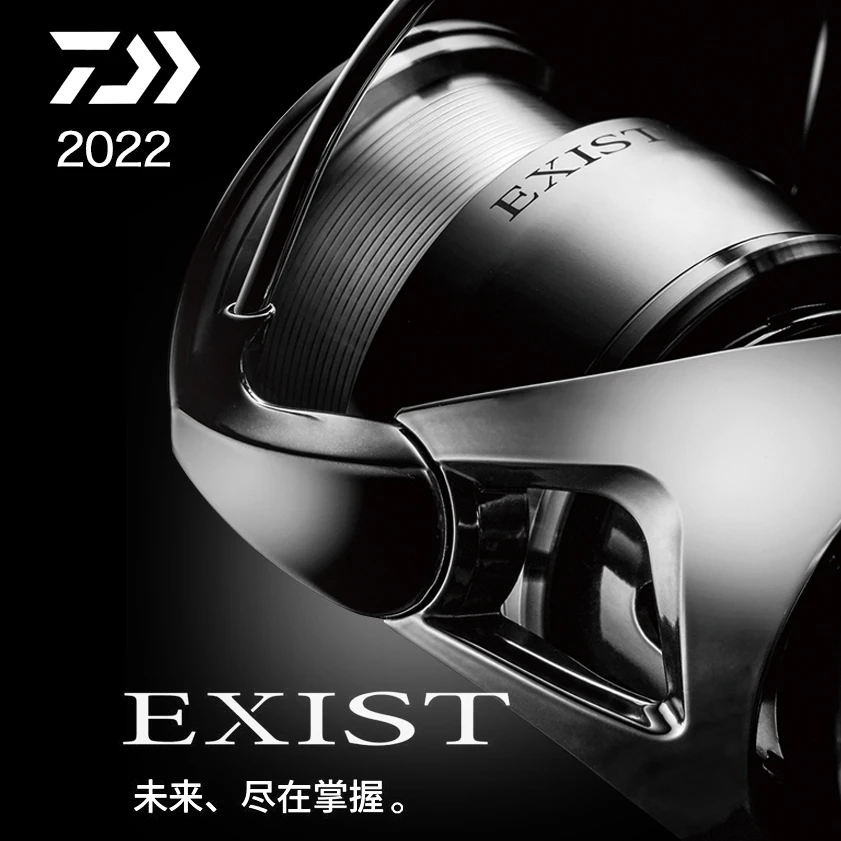 2022 New Daiwa Exist Lt Reel Spinning Wheel Max Drag 10Kg Mulinello Baitcasting 12 + 1Bb Mulinelli Da Pesca Slatwater