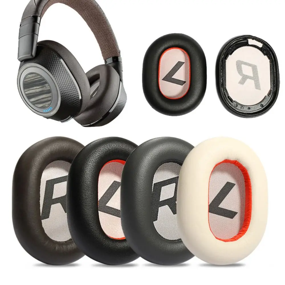 Cuscinetti Auricolari Di Ricambio Per Plantronics Backbeat Pro 2 Se Voyager 8200Uc Cuffie Memory Soft Foam Cuscini Per Le Orecchie Con Fibbia