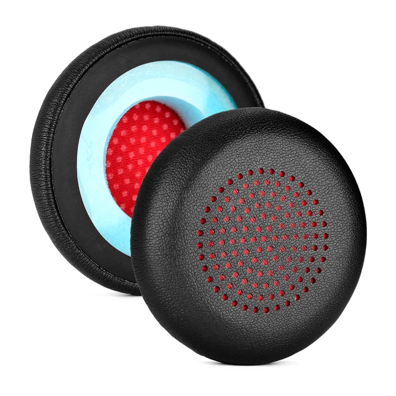 Coppia Di Auricolari Per Poly Voyager Focus Uc Plantronics B825 Cuffie Binaurali Cuscinetti Per Le Orecchie Spugna Morbida In Memory Foam In Pelle Pro