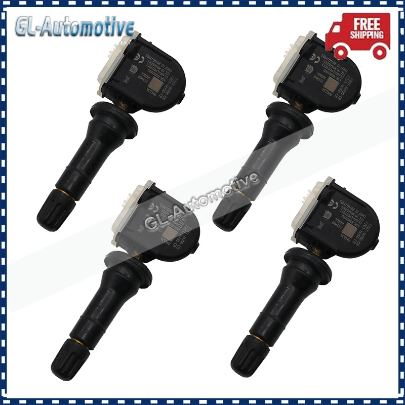 Set Di (4) Tpms F2Gt-1A180-Cb Sensore Pressione Pneumatici Per Ford Edge Escape Fiesta Galaxy S-Max F-15 F2Gt 1A180 Cb 433Mhz
