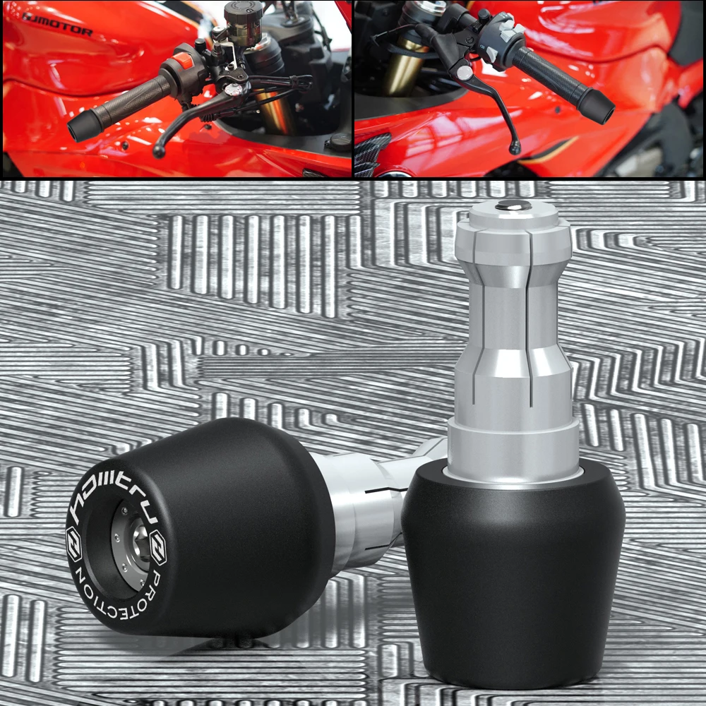 Per Suzuki Gsx-R600 Gsxr600 Gsx-R750 K2 K4 K6 K8 K11 00-18 Manubrio Grip Ends Maniglia Spina Pesi Anti Vibrazione Slider Plug