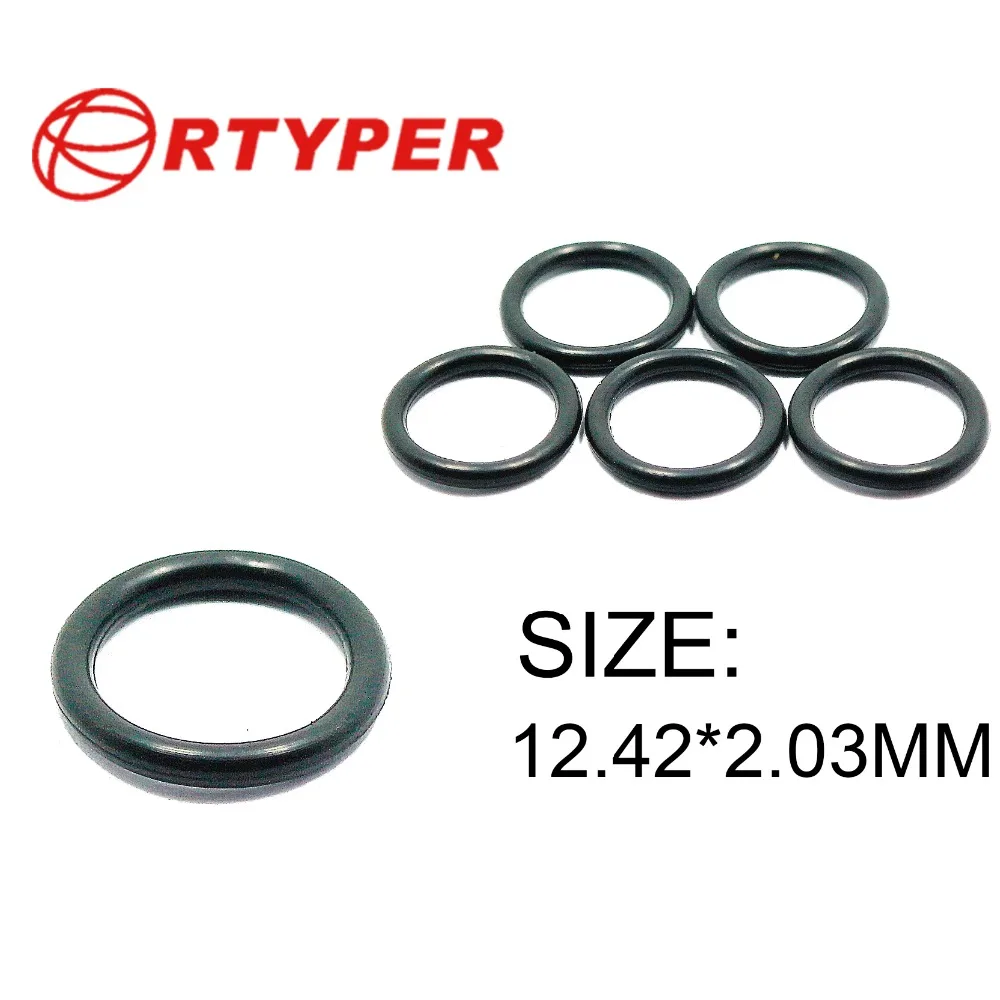 100 Pz 21054 Kit Di Riparazione Iniettore Carburante Universale Oring O-Ring O-Ring 12.42*2.03Mm Asnu60B