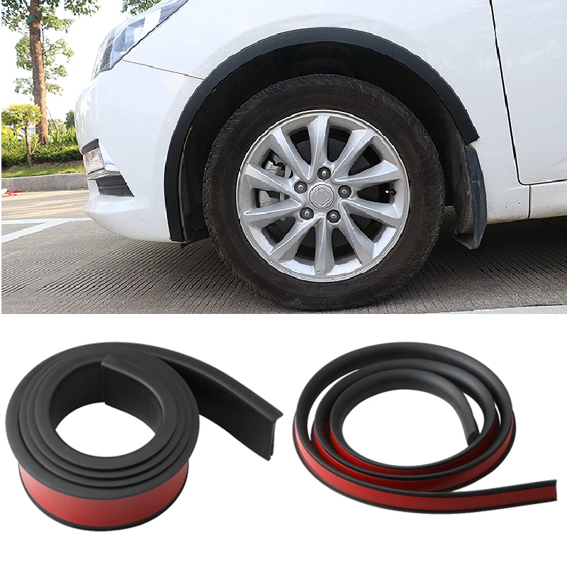 Universal Fender Flare Car Wheel Protezione Per Sopracciglia Lip Wheel-Arch Trim Arch Extender Accessori Decorativi Per Auto Antigraffio