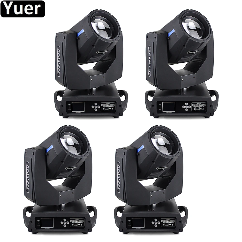4 Pz/Lotto 230W 7R Beam Moving Head Light Prism King Stage Moving Head Lighting Per Dj Disco Sound Party Club Bar Luci Da Palcoscenico