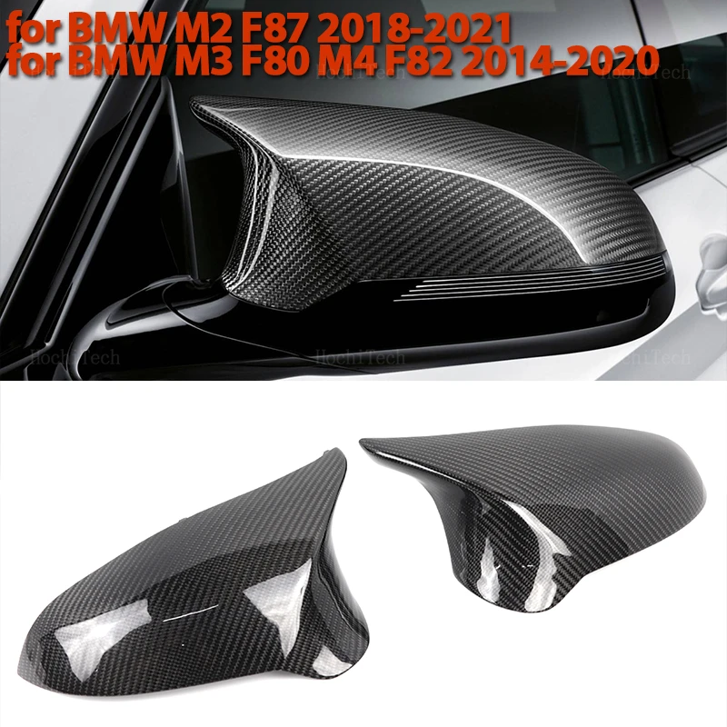 Copertura Specchietto Retrovisore Ala Specchietto Laterale Per Bmw M2 E87 18-21 M3 F80 M4 F82 14-20 Guida A Sinistra Sostituire Vera Fibra Di Carbonio