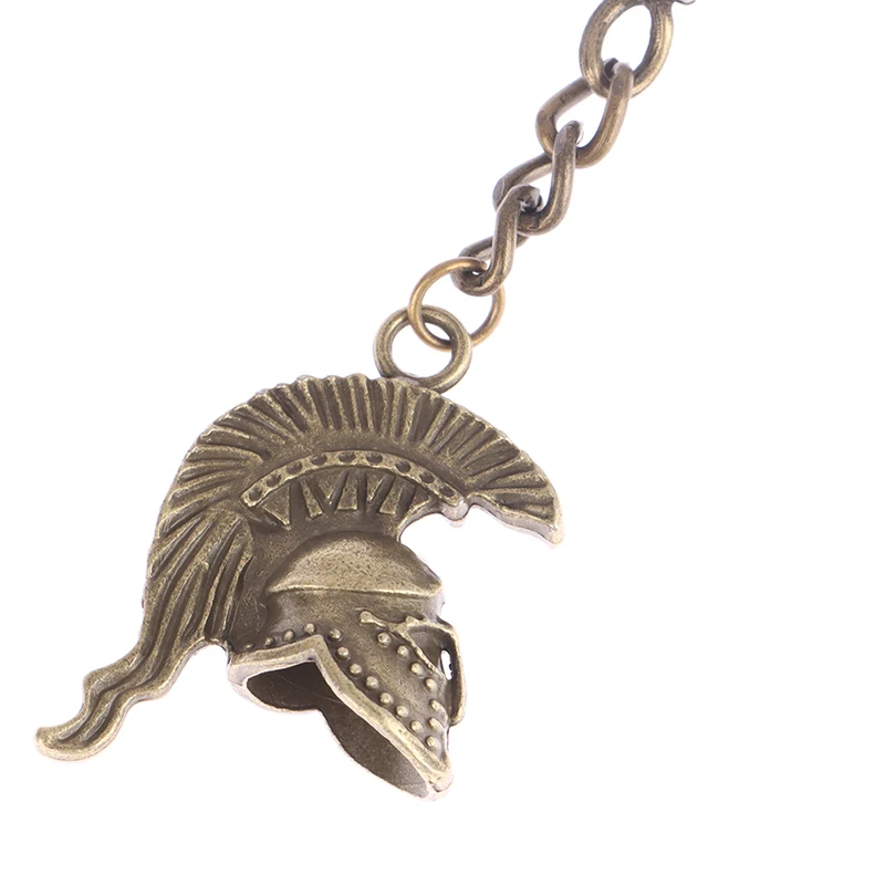 Spartan Roman Helmet Warrior Gladiatore Greco Portachiavi In Lega Gioielli Charm Portachiavi Festa Regalo Di Compleanno Per Uomo