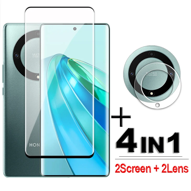 Per Honor Magic5 Lite 5G Glass Full Cover 3D Curved Screen Protector Honor Magic5 Lite Vetro Temperato Magic5 Lite Film 6.67 Pollici