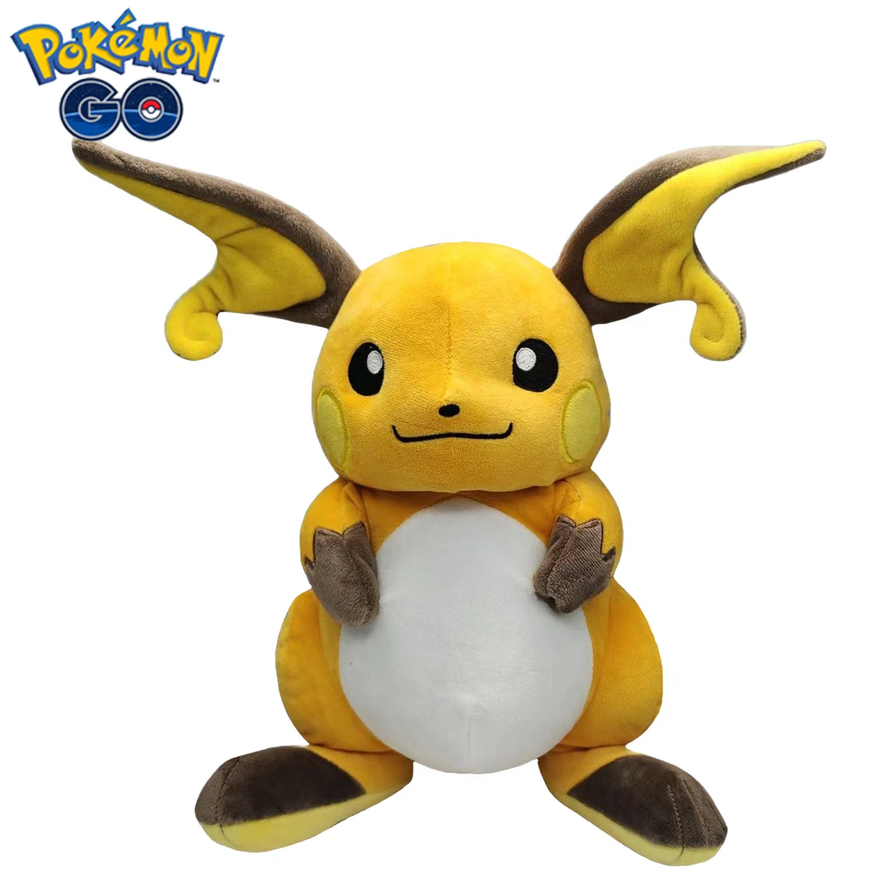 30Cm Cartoon Pikachu Raichu Peluche Bambola Morbida Farcita Anime Pokemon Raichu Peluche Kawaii Pokepon Pikachu Cuscino Bambini Regali Di Natale