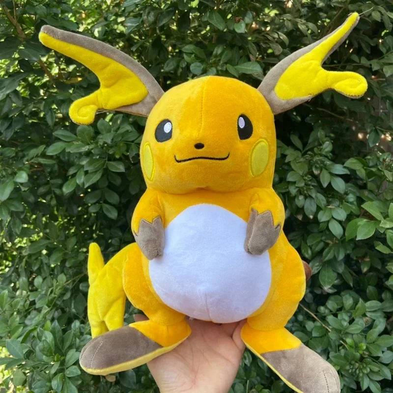 30Cm Takara Tomy Pokemon Raichu Peluche Kawaii Pikachu Peluche Carino Anime Raichu Bambola Di Pezza Regali Di Compleanno Per I Bambini