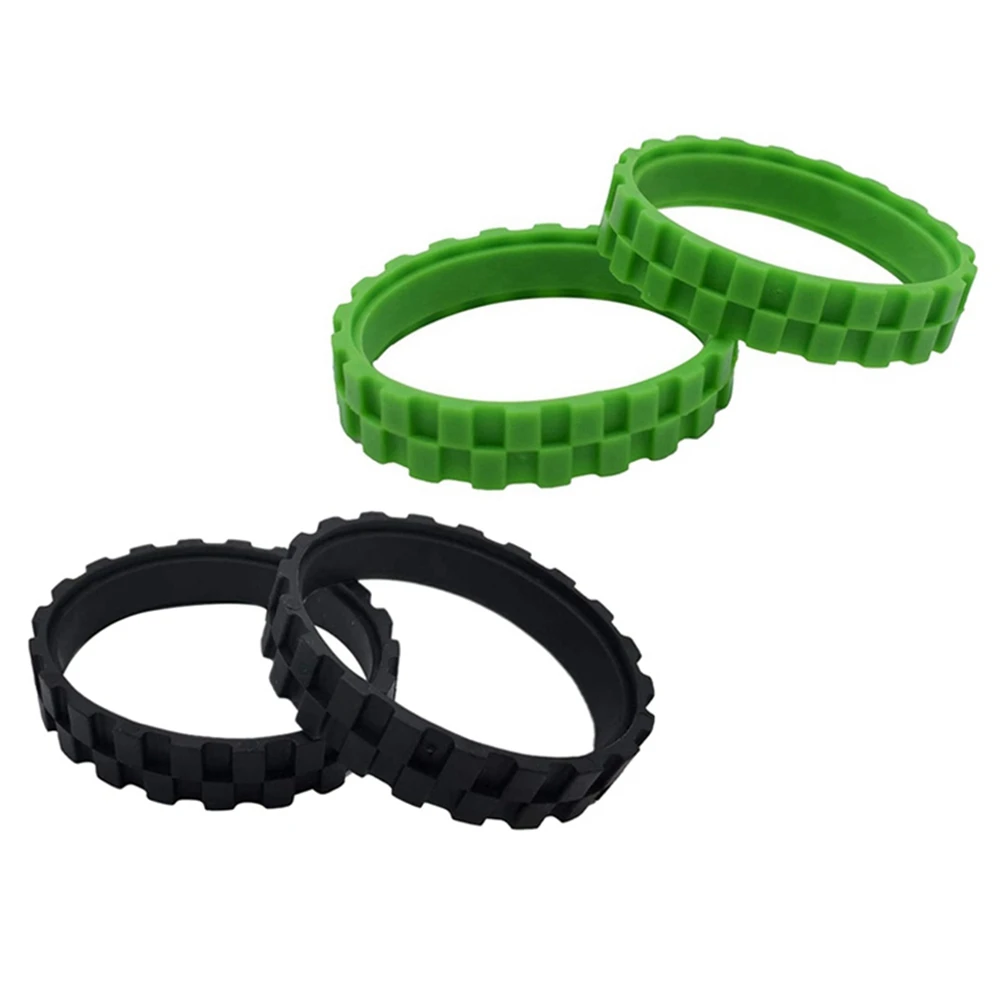 Pneumatici 4 Pezzi Per Irobot Roomba Wheels Series 500, 600,700, 800 E 900 Accessori Irobot Roomba Antiscivolo