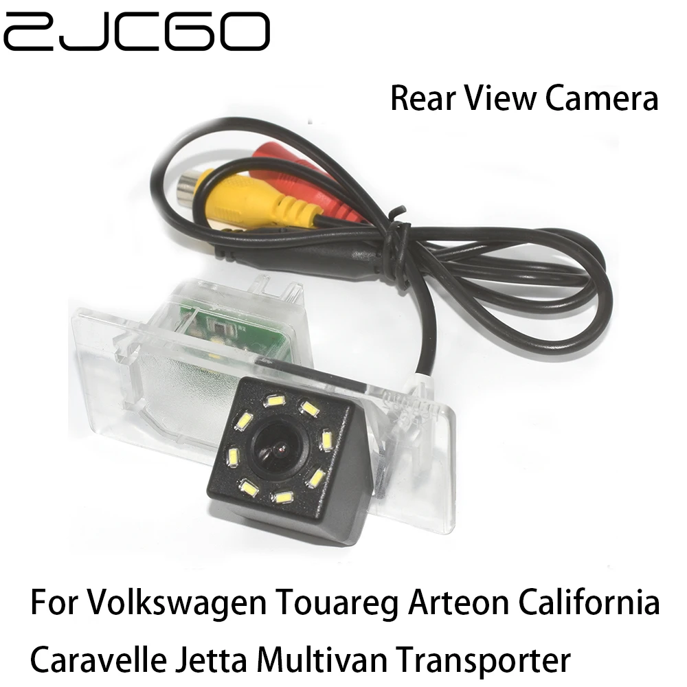 Zjcgo Car Rear View Reverse Back Up Parking Night Vision Camera Per Volkswagen Arteon California Caravelle Multivan Transporter