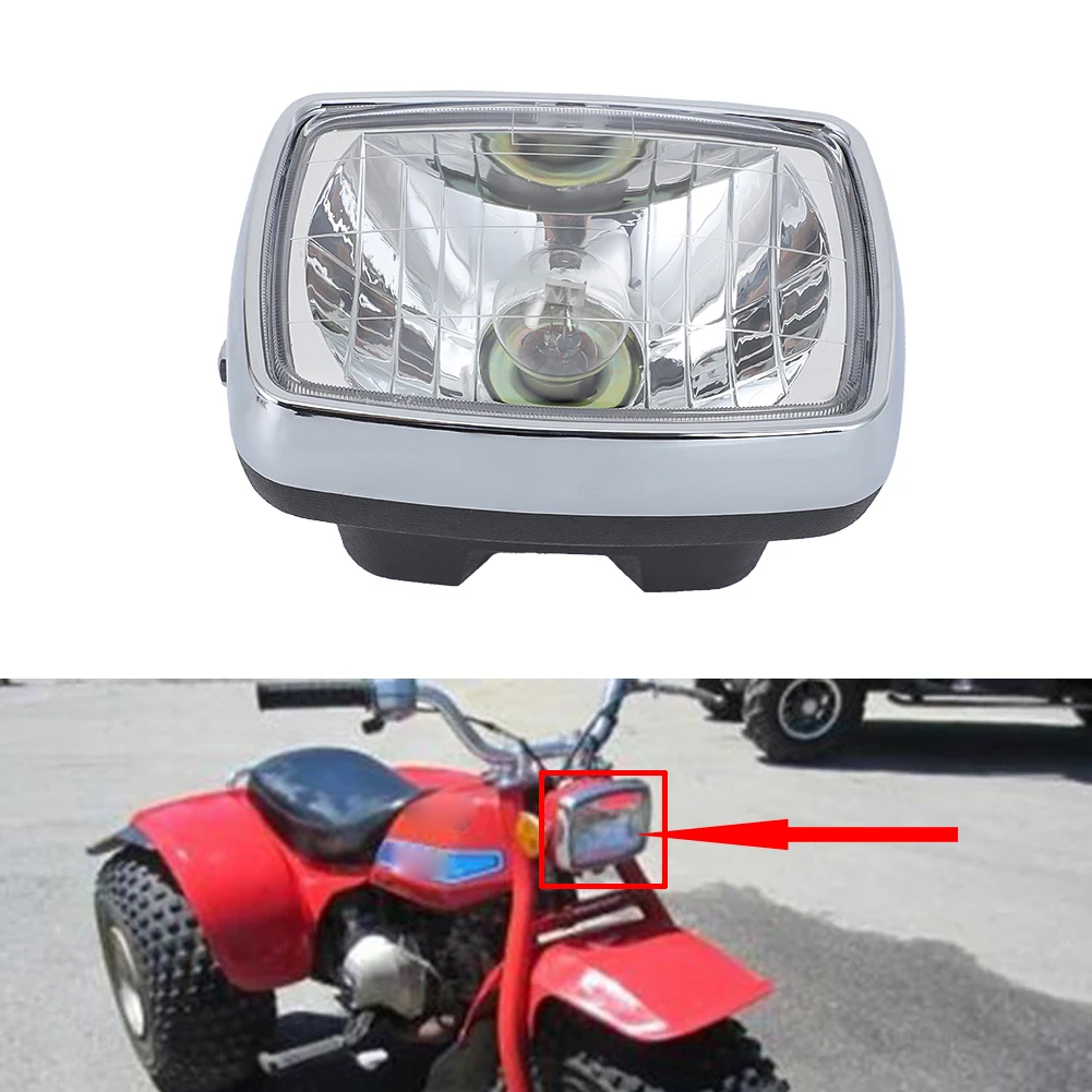 Per Honda Atc110 Atv Faro Anteriore Gruppo Faro Anteriore Lampada Atc185S Atc200S Trx125 Raplace Oem 33100-Vm4-003