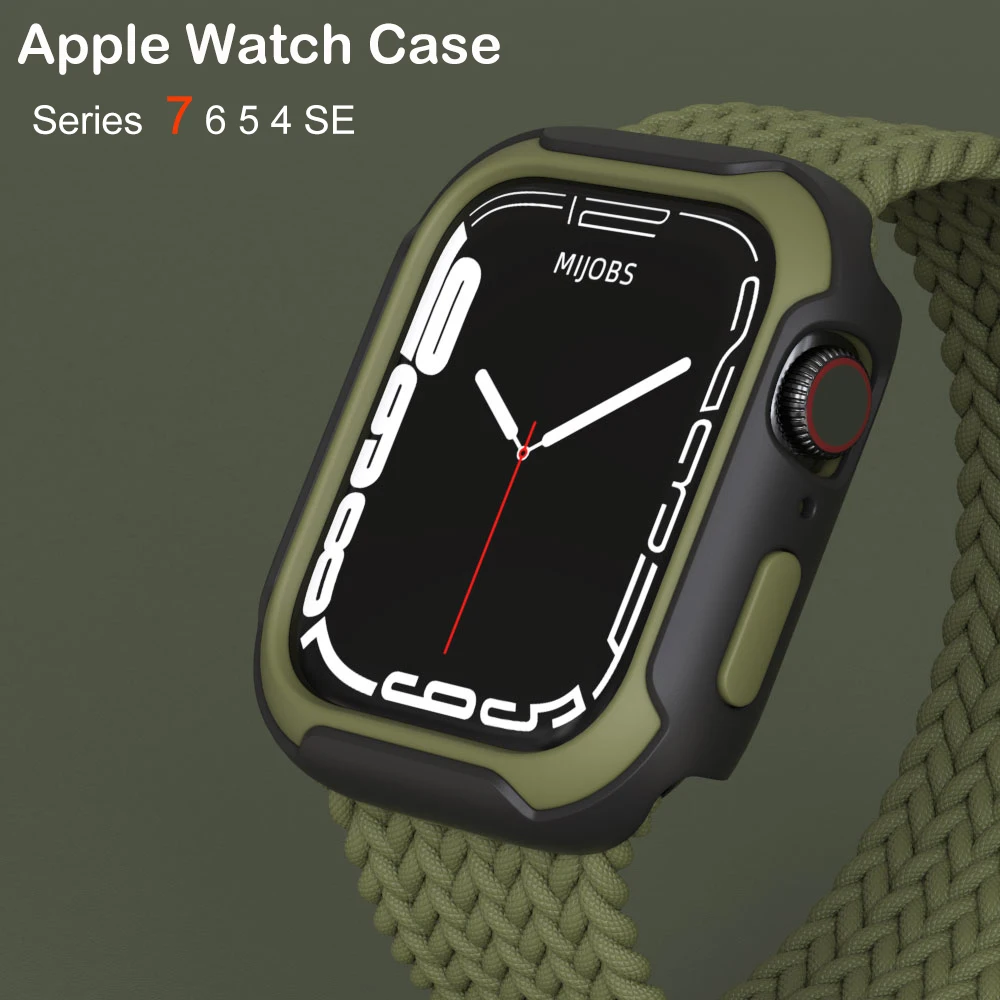 Per Apple Watch Case 45Mm 41Mm 44Mm 40Mm Protector Per Apple Watch Series 7 6 5 4 Se Accessori Iwatch