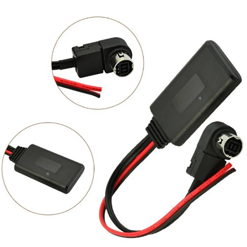 Cavo Adattatore Audio Aux Bluetooth 1Pc Per Alpine Kca-121B Ai-Net Cda-9857 Cda-9886 Cda-117 Jvc Ks-U58 Pd100 U57 U29