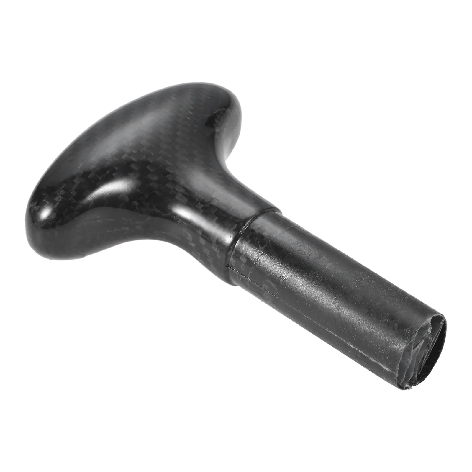 1Pc Carbon Paddle Handle Paddle Head Plug On Sup Board Per Tavola Da Surf Paddle Accessori Da Surf Nero Diametro 25Mm