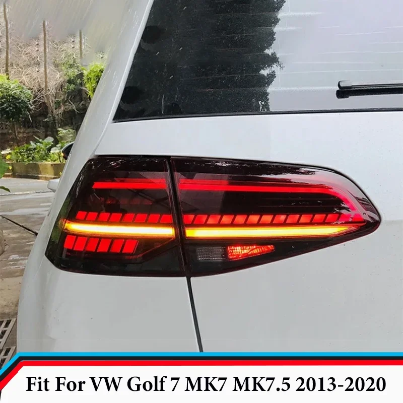 Misura Per Volkswagen Golf 7 2013 - 2020 Gruppo Fanale Posteriore Retrofitting Golf 7.5 Full Led Stop Light Flusso Sterzo Fari Posteriori