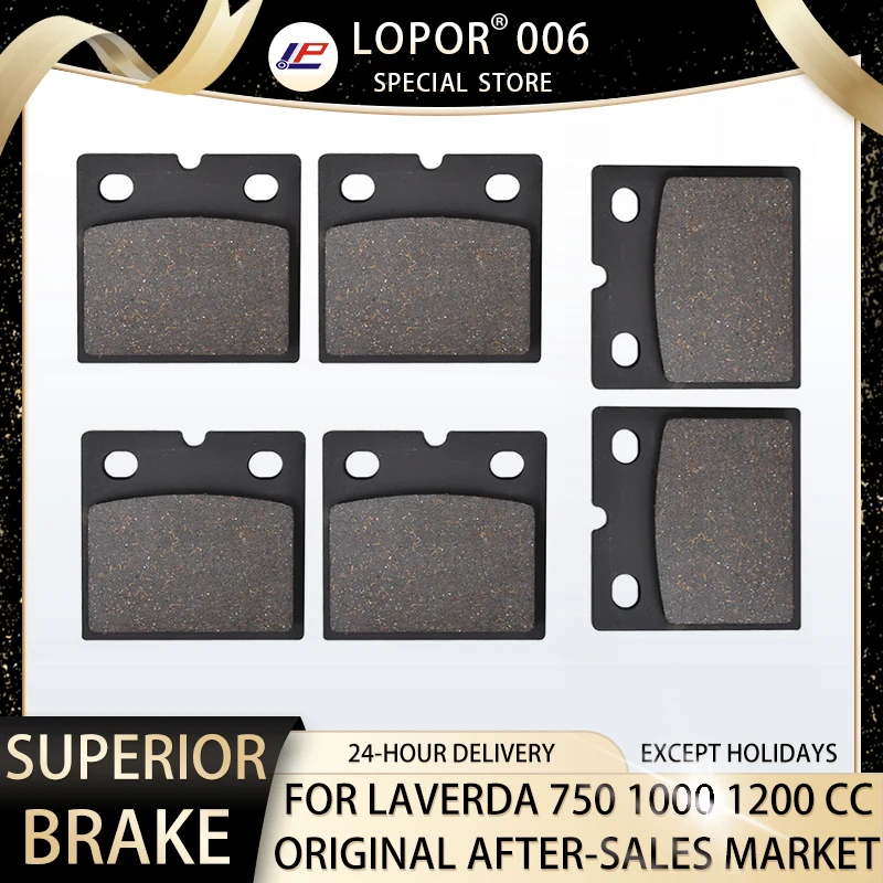 Lopor Pastiglie Freno Moto Anteriore E Posteriore Per Laverda 750 1000 1200 Cc Sf3 Sfc 3C 3Cl Jarama/Jota Rga/Rgs Exec Rgs Sfc Ts/Mirage